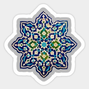 Persian Mosaic Art Design Sticker